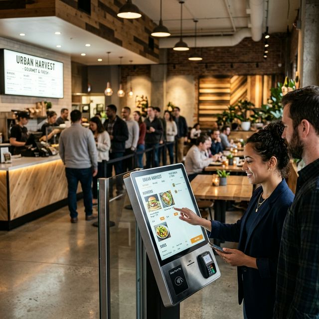 Bestelzuil in de horeca
